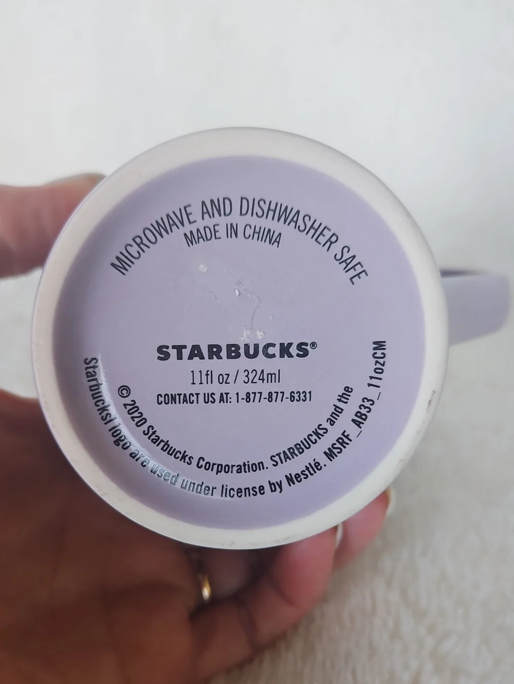 Starbucks 2020 Christmas Mug EUC